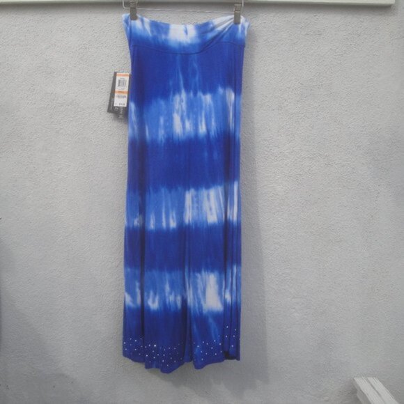INC International Concepts Dresses & Skirts - INC International Concepts Dress Skirt Size Small Blue Tie Dye Bohemian